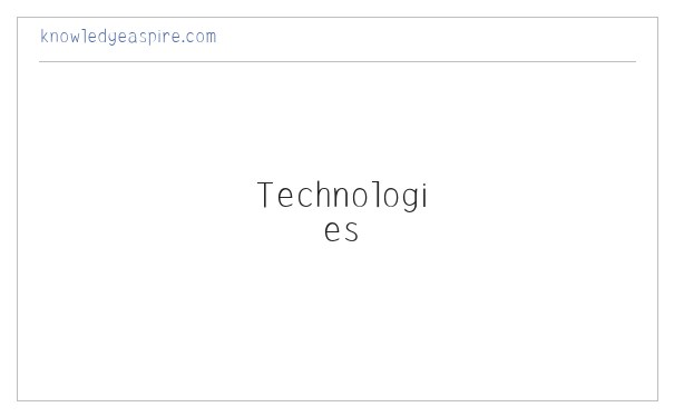Tutorial, Tips, Tools, Technologies - Knowledge Aspire 缩略图